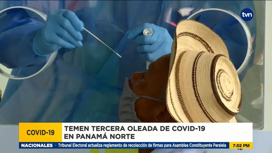 Casos de covid aumentan en Panamá Norte