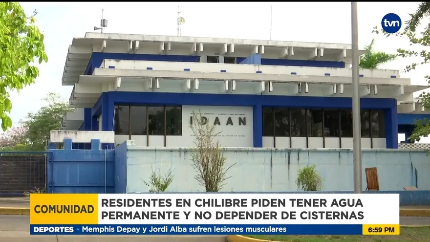 Residentes de Chilibre piden tener agua potable