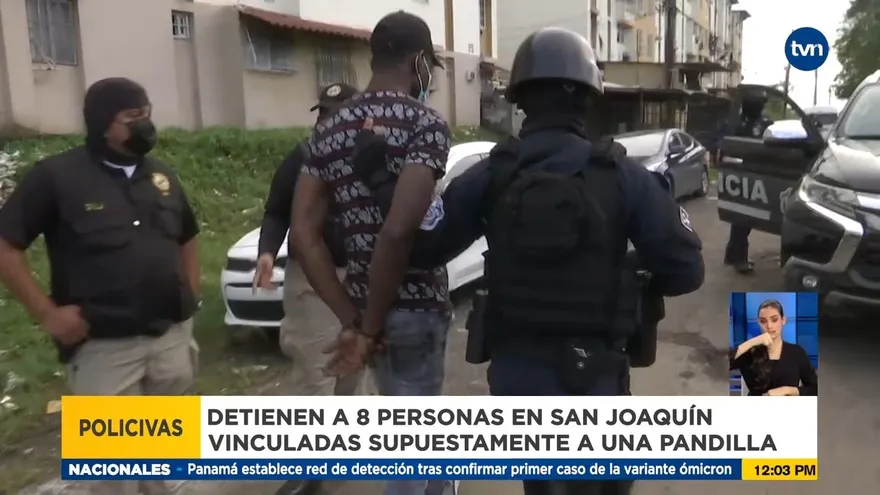 Varios aprehendidos en Colón y la capital en operativos antipandillas