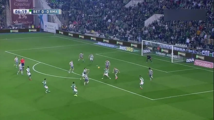 El Real Madrid empató 1-1 con el Betis