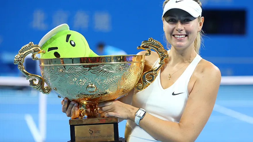 Sharapova sube al segundo peldaño en ranking WTA