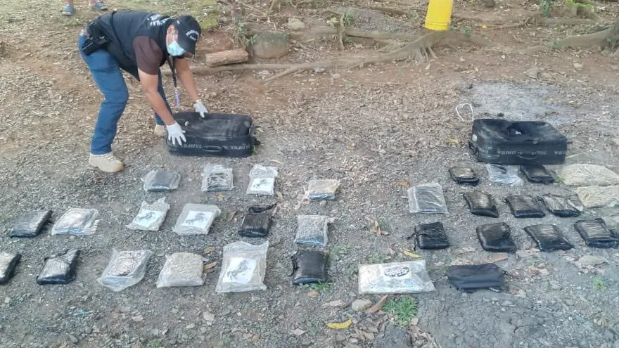 Droga decomisada en operativo en Arraiján.