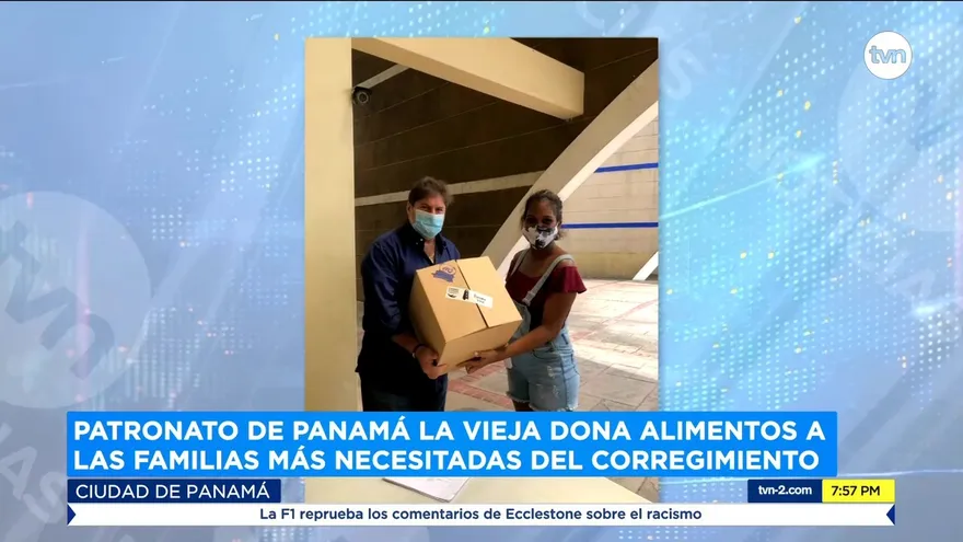 Patronato de Panamá La Vieja dona alimentos a los más necesitados