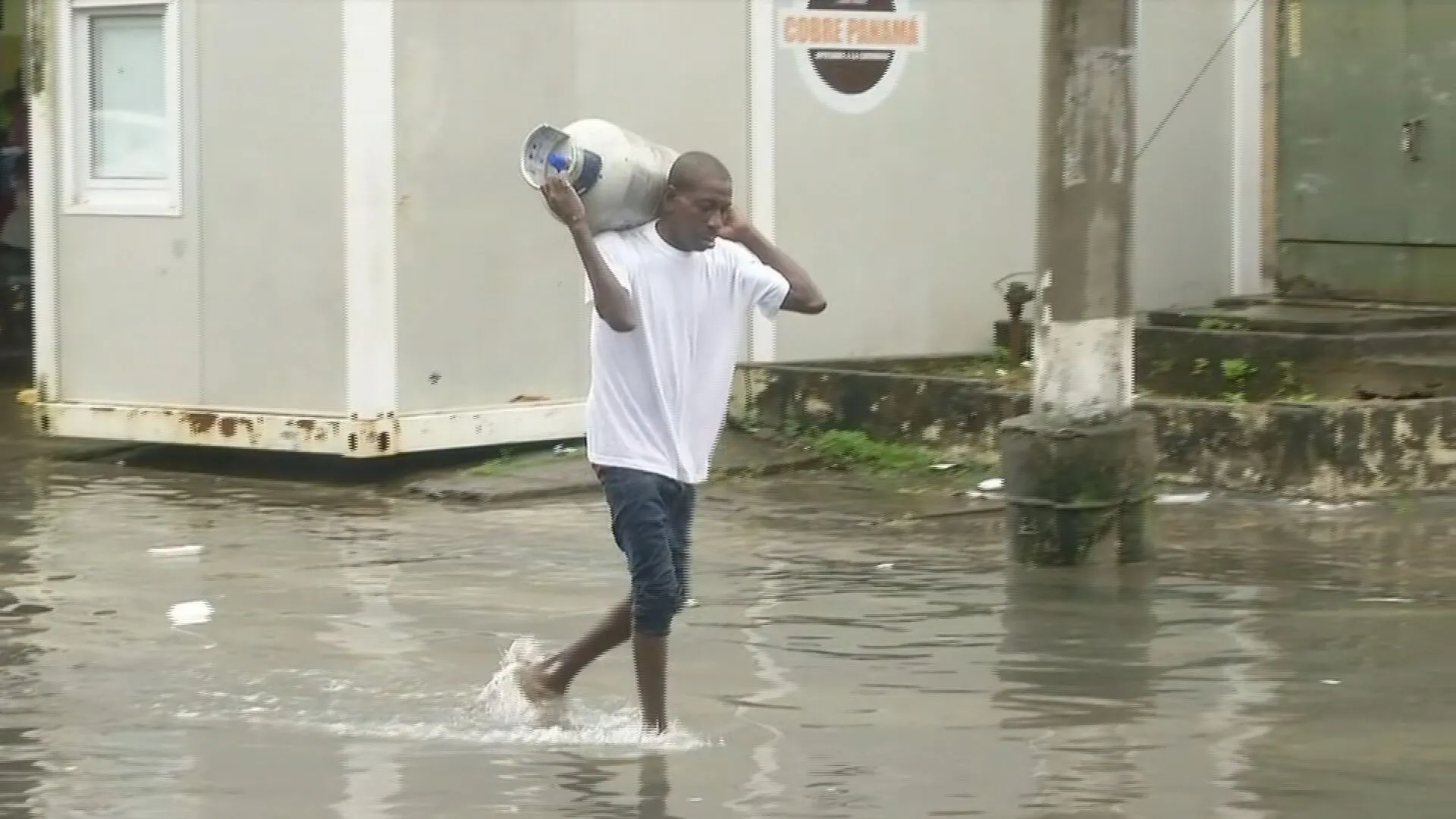 Inundación en Colón
