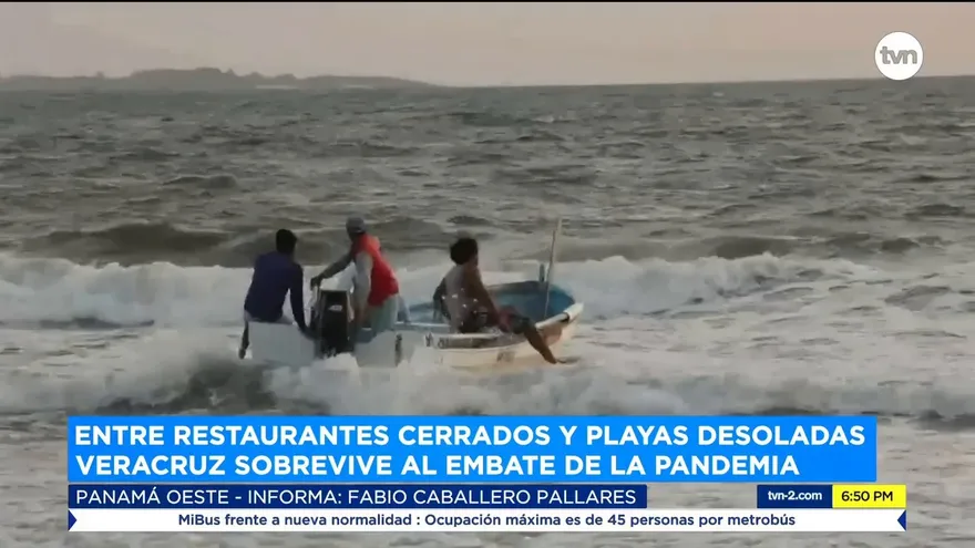 Áreas turísticas de Veracruz sobreviven a la pandemia