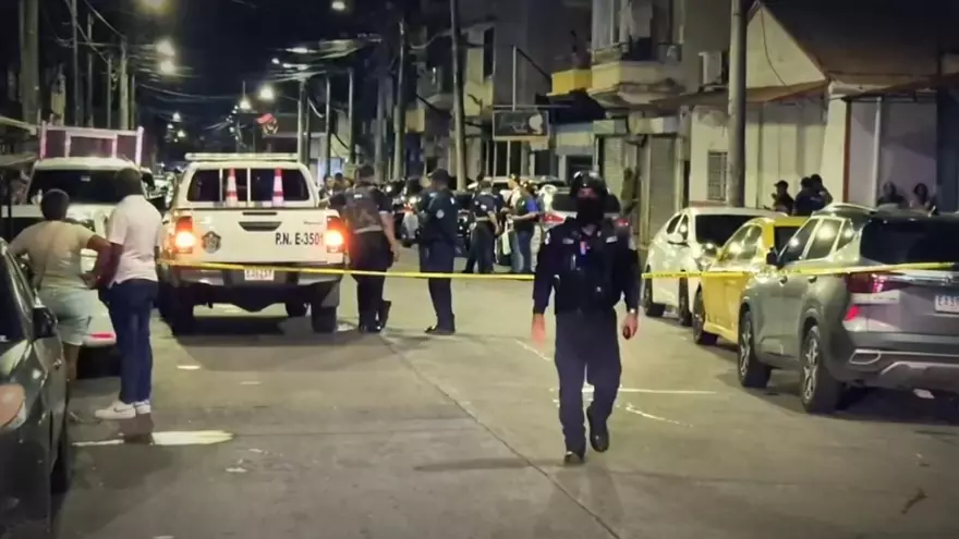 Escena de un homicidio.