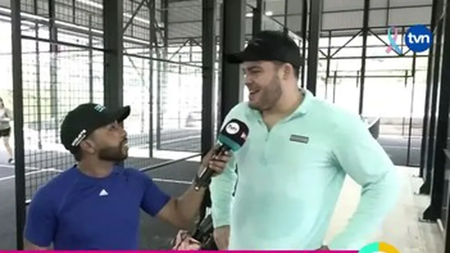 Chollykid desde la primera cancha de pádel en Boquete