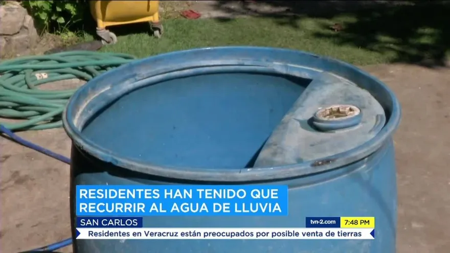 Problema del agua se agudiza en el distrito de San Carlos