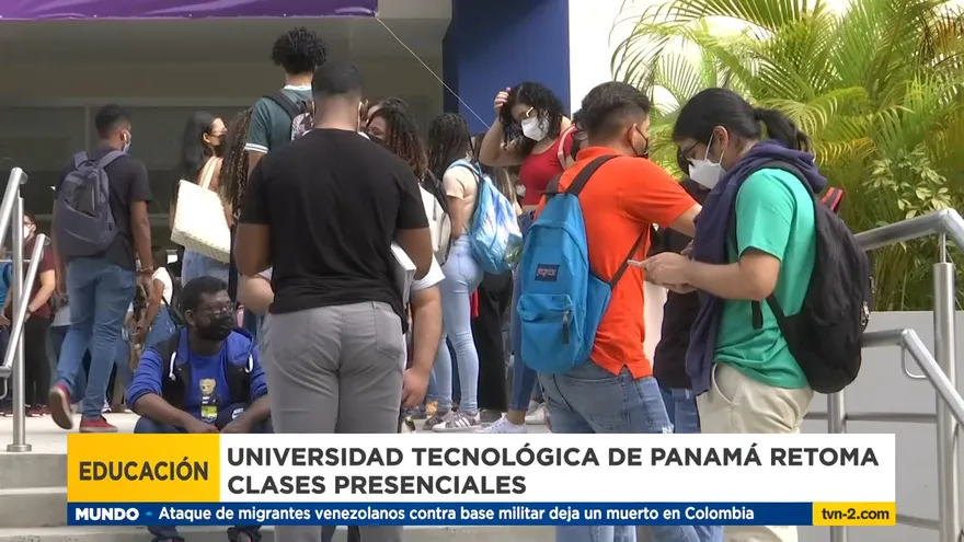 Universidad Tecnológica de Panamá retoma clases presenciales