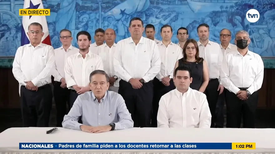 Cortizo pide que se integren todos los nuevos actores a la mesa del diálogo