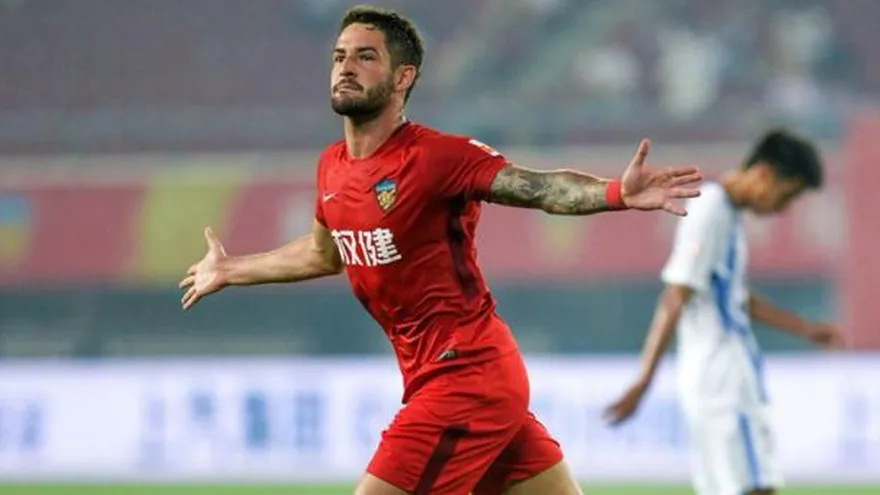 Alexandre Pato en el fútbol chino.