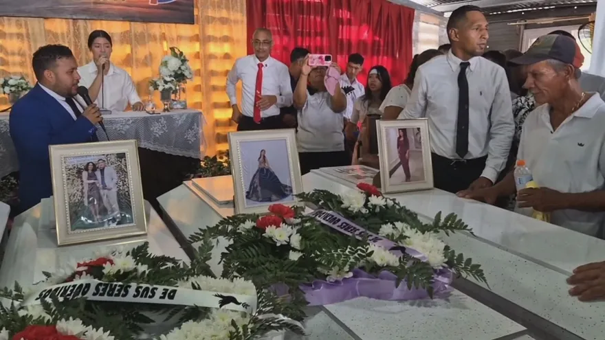 Despiden al pastor  Benjamín López y familia fallecida en trágico accidente de tránsito en Chame