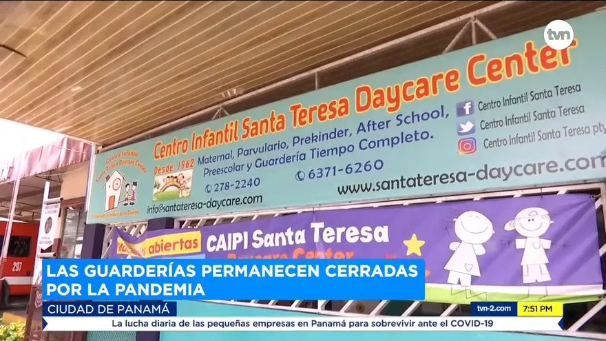 Las guarderías permanecen cerradas por la pandemia