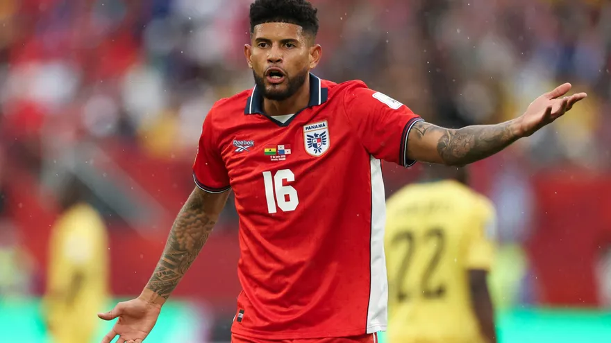 Andrés Andrade defensor de la selección de Panamá
