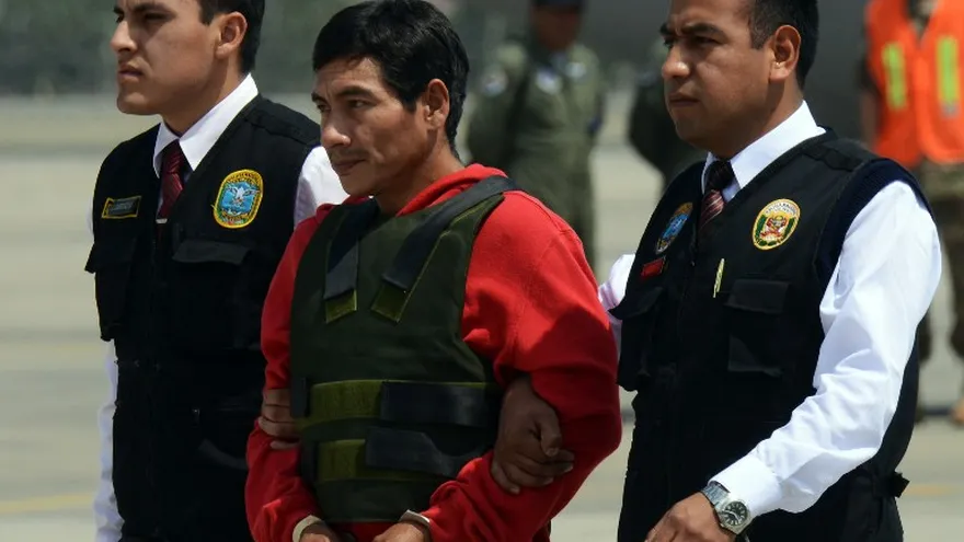 Alexander Alarcon, alias "camarada Renán", miembro de la guerrilla Maoista "Sendero Luminoso".