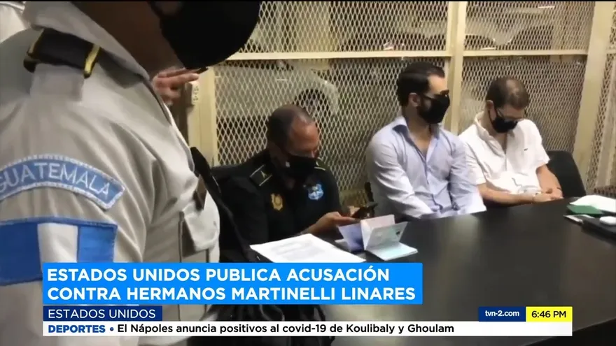Justicia de EEUU hace pública acusación contra los hermanos Martinelli Linares