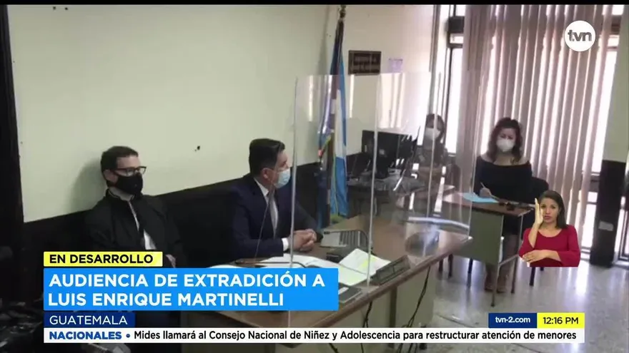 Este lunes se debe retomar audiencia de Luis Enrique Martinelli Linares