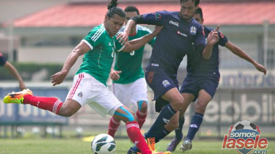 México golea al Altamira en partido de preparación