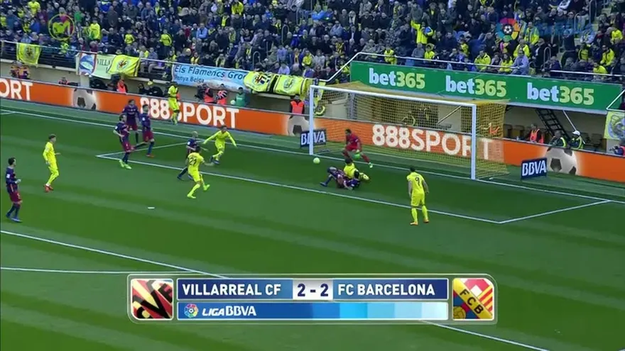 Villarreal le empató 2-2 al Barcelona