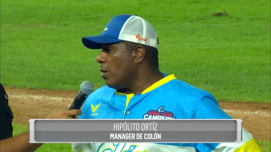 Hipólito Ortiz: "El pitcheo y el bateo oportuno mantiene a Colón en la pelea"