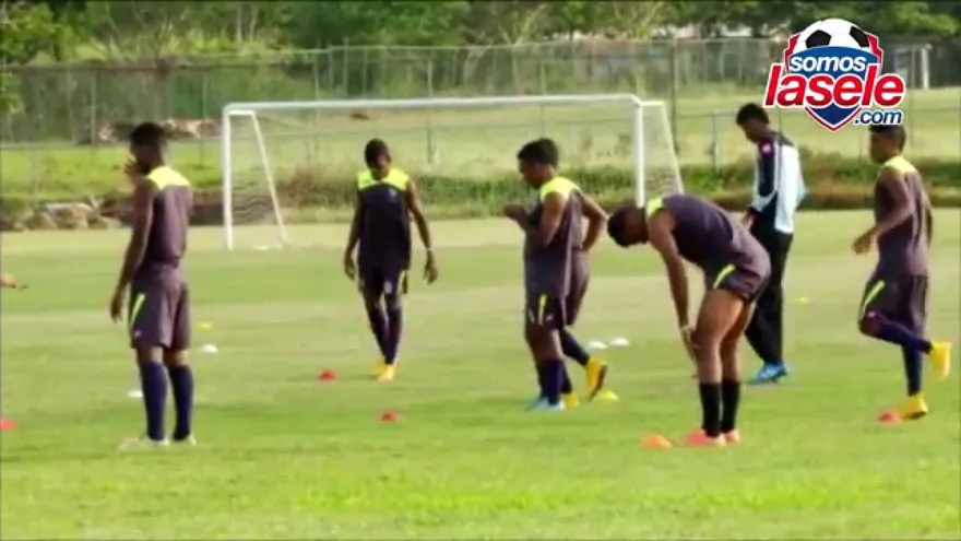 Ultimo entrenamiento de la Sele antes de jugar contra Guatemala