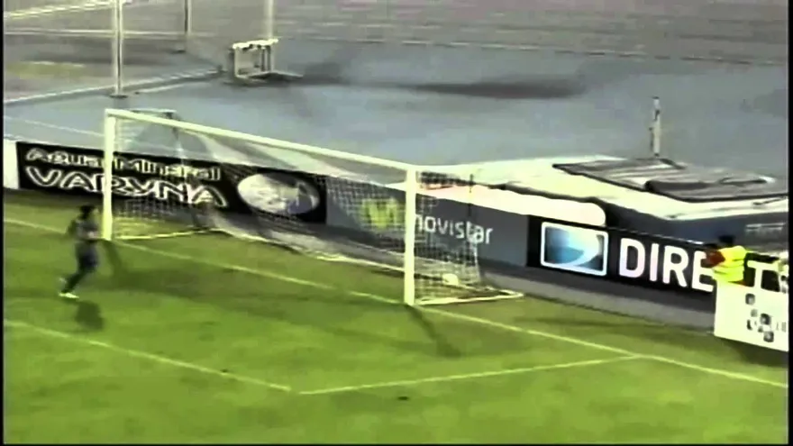 Gol del panameño Ricardo Clarke con su club el Zamora FC