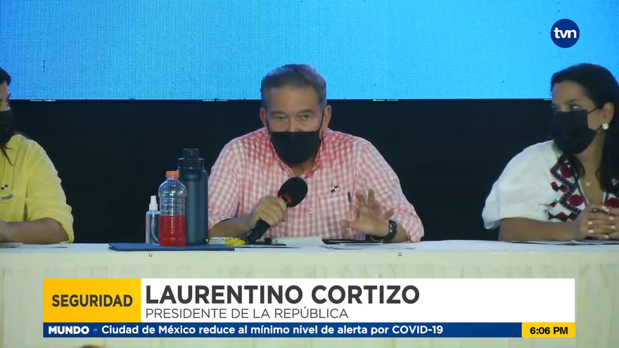 Cortizo se refiere a temas electorales y migración irregular