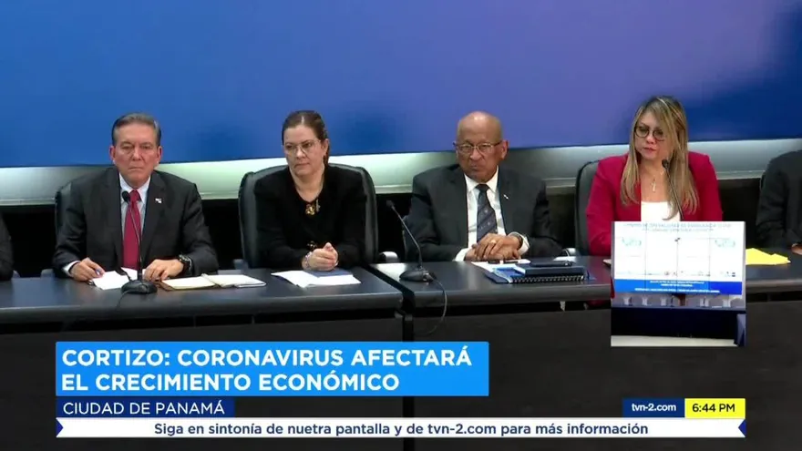 Cortizo: Coronavirus afectará el crecimiento económico