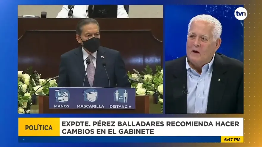 Expresidente Pérez Balladares expresa su opinión sobre la gestión de Cortizo