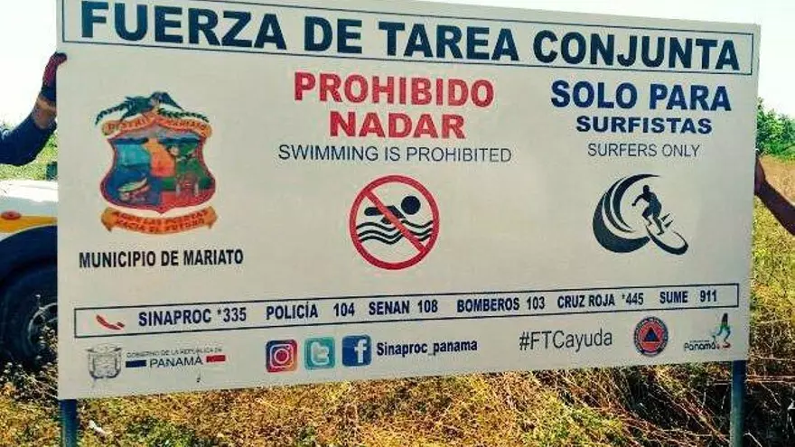 La FTC ha suspendido la entrada de bañistas tras la muerte de dos jóvenes.