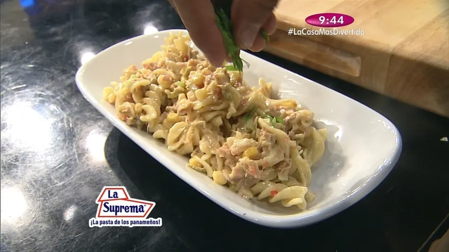 Receta - Ensalada de tornillo con tuna