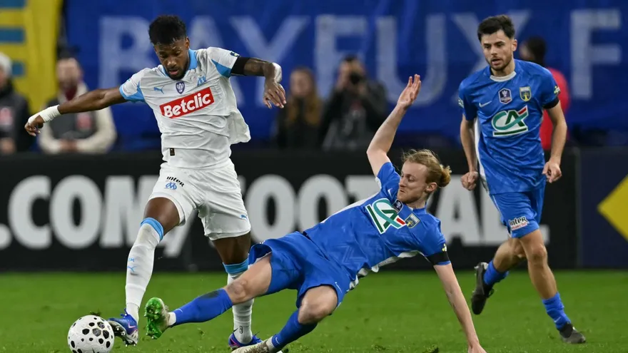 Michael Amir Murillo en la Copa de Francia