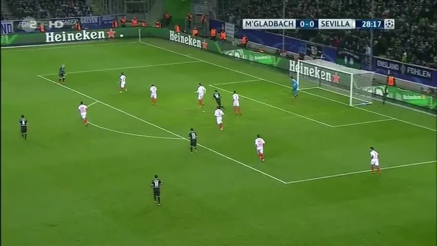 Borussia Mönchengladbach eliminó al Sevilla de la Champions