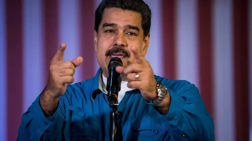 En la imagen, el presidente de Venezuela, Nicolás Maduro.
