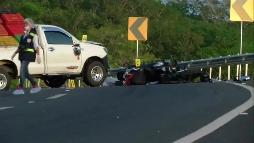 Motociclista muere tras ser colisionado por un auto en Chiriquí