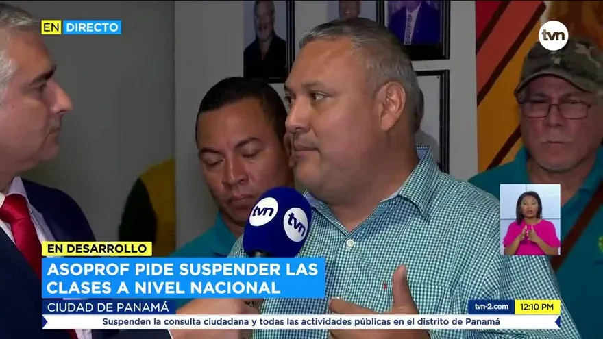 Asoprof pide suspender clases en todo el país