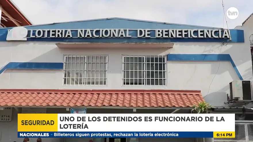 Dos aprehendidos por supuesto peculado contra la Lotería