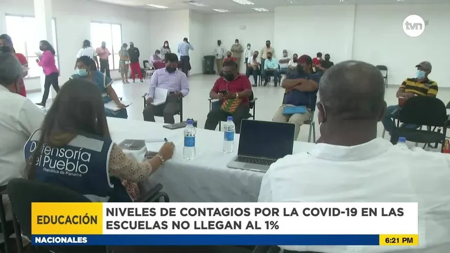 Bajos niveles de contagio de covid en colegios