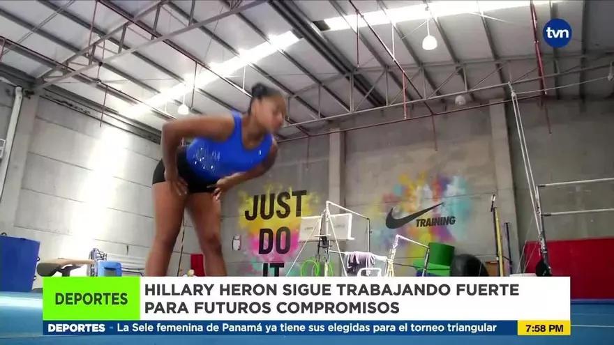 Hillary Heron sigue trabajando fuerte para futuros compromisos
