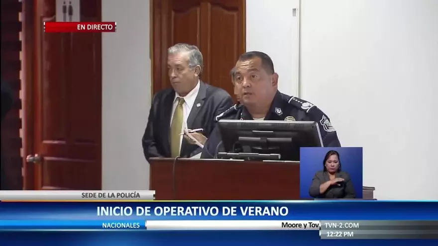 Autoridades anuncian operativo de seguridad 'Verano Seguro'