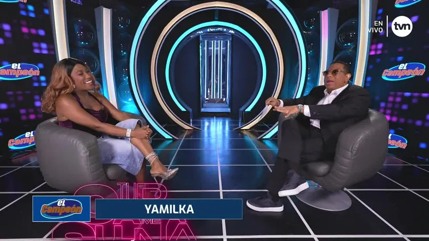 Yamilka Pitre la rompe con merengue del bueno convertida en Johnny Ventura