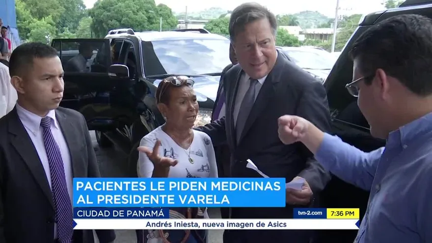 Varela promete solucionar crisis de falta de medicamentos en la CSS