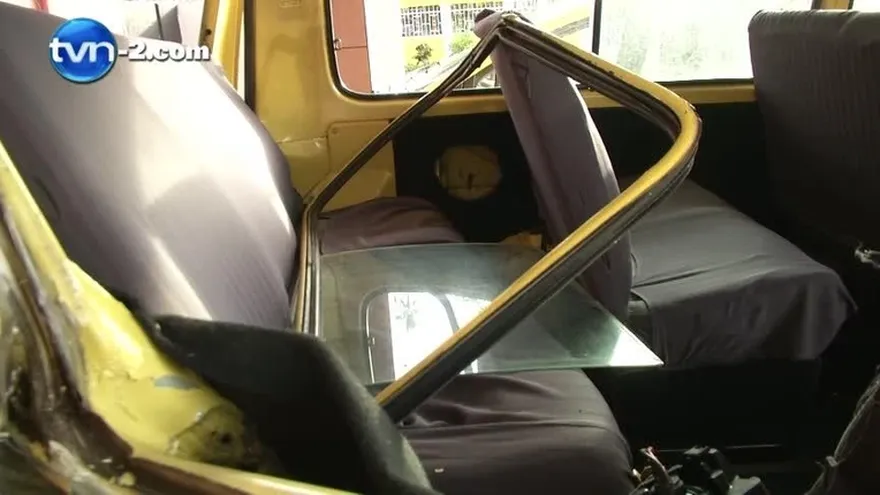 Busito Colegial involucrado en accidente