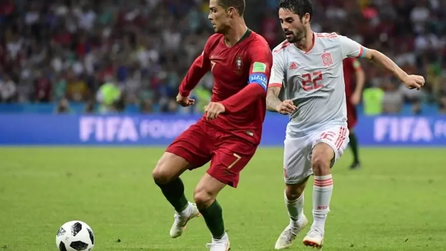 Portugal 3-3 España | Resumen del partido