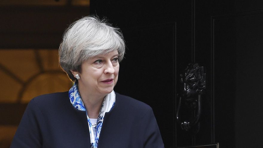 La primera ministra británica, Theresa May