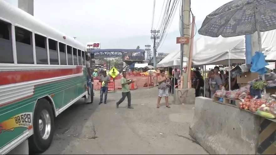 Residentes de Panamá Este piden adecuaciones a paradas temporales