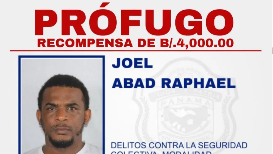 Joel Abad Raphael, uno de los evadidos del Centro Penitenciario La Joyita