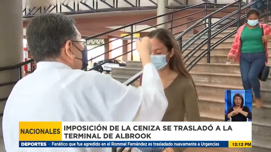 Imposición de la ceniza sale de los templos