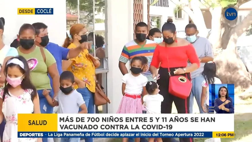 Más de 700 niños se han vacunado en Coclé