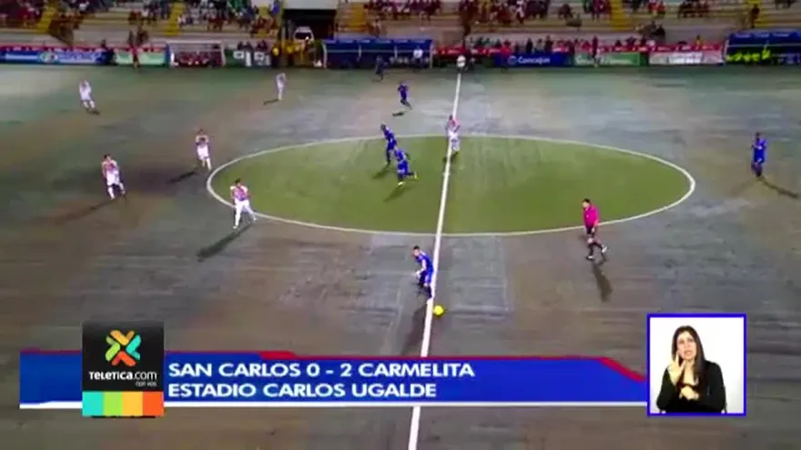 Doblete de Amir Waithe con Carmelita en Costa Rica